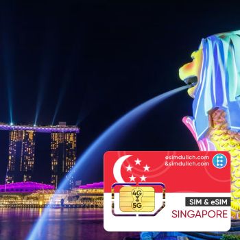 Sim Du Lịch Singapore 30 Ngày Tốc Độ Cao